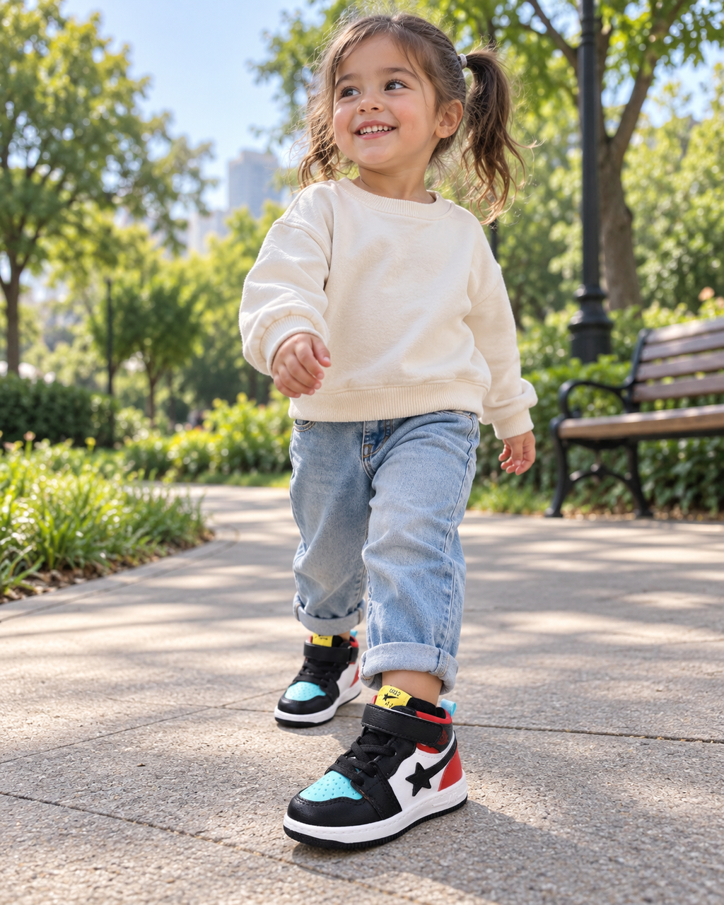 Children's casual sports shoes