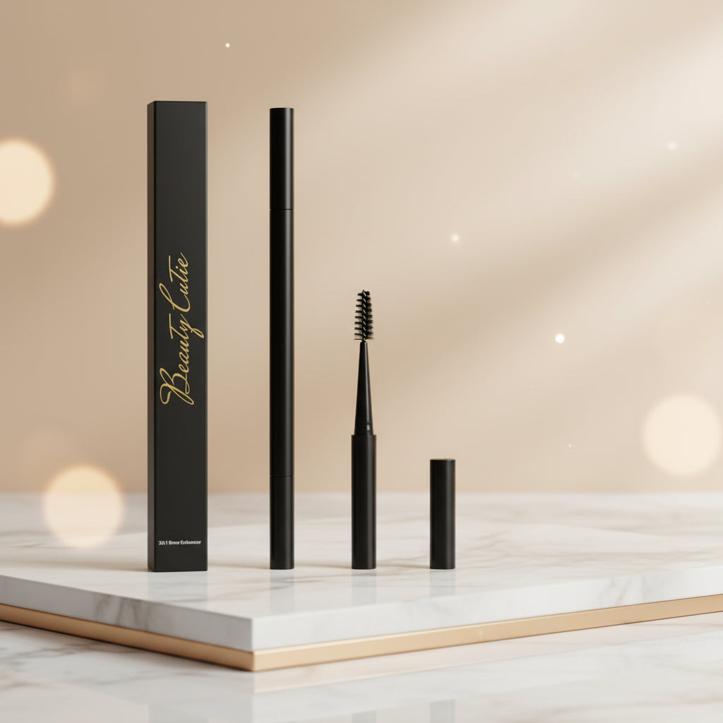 Beauty Cutie Professional Trio-Eyebrow Liner |  Long-Lasting Brown Eye