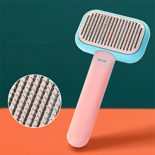 Nouvelle brosse pour animaux de compagnie (chat/chien) pour le massage du poil, peigne démêlant, toilettage